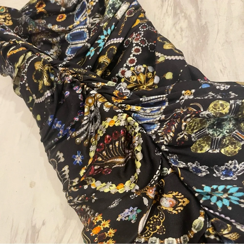 DAVID MEISTER RUCHED DRESS - Picture 5 of 12